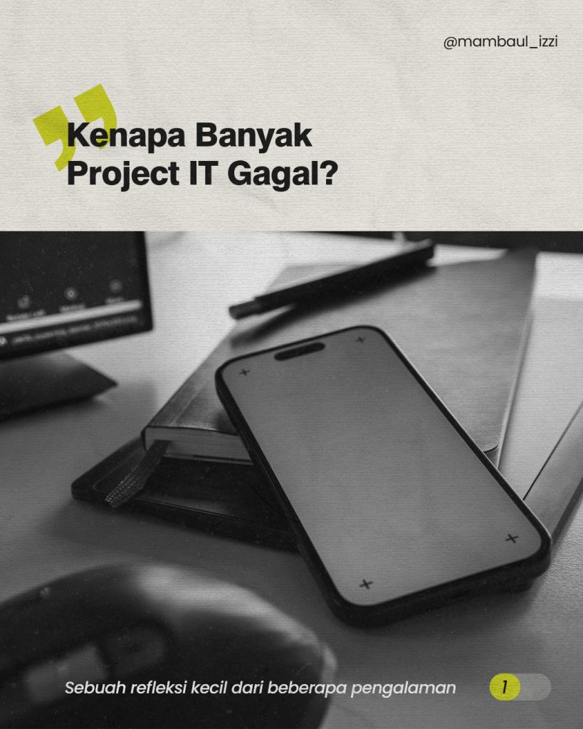 project IT gagal